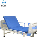 function manual hospital caregiver bed stainless steel